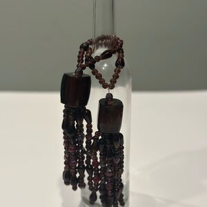 Glass Beaded Bottle Decorations